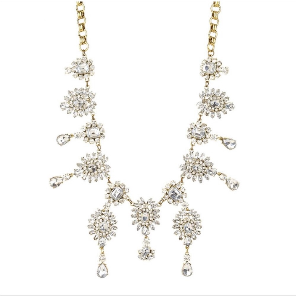 Crystal chandelier necklace - Picture 2 of 3
